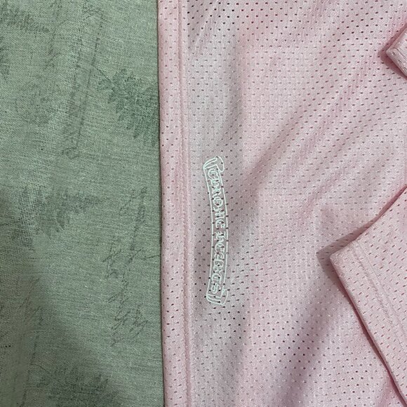 Pink Chrome Hearts Mesh Jersey - Picture 7 of 10